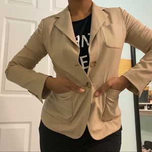Banana Republic Tan Blazer - Size 0